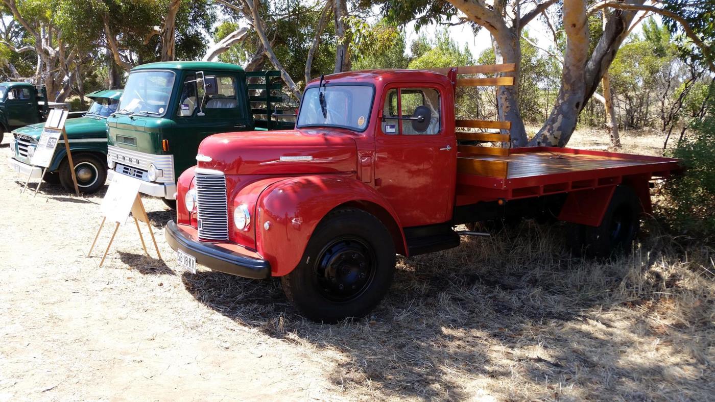 1948 Commer Superpoise on show at a vintage vehicle event 1948 Commer Superpoise on show at a vintage vehicle event